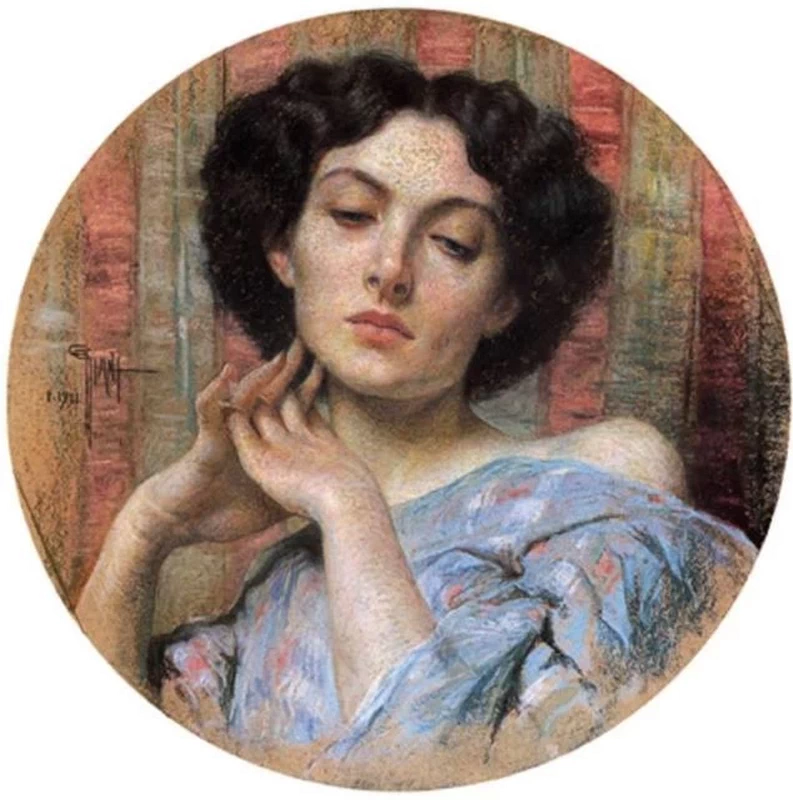 Volto di giovane donna, 1911